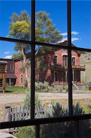 Hotel Meade, Bannack State Park Ghost Town, Dillon, Montana, United States of America, North America Stock Photo - Rights-Managed, Code: 841-03065712