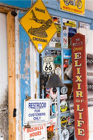 General Store and Route 66 Museum, Hackberry, Arizona, United States of America, North America Stock Photo - Rights-Managed, Code: 841-03065809