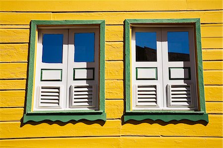 Wooden building on Lazare Carnot Street, Fort-de-France, Martinique, French Antilles, West Indies, Caribbean, Central America Stock Photo - Rights-Managed, Code: 841-03066040