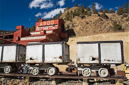 simsearch:841-02708432,k - Argo Mine, Idaho Springs, Rocky Mountains, Colorado, United States of America, North America Stock Photo - Rights-Managed, Code: 841-03066204