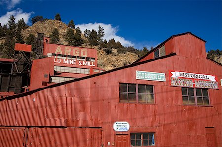simsearch:841-02708432,k - Argo Mine, Idaho Springs, Rocky Mountains, Colorado, United States of America, North America Stock Photo - Rights-Managed, Code: 841-03066203