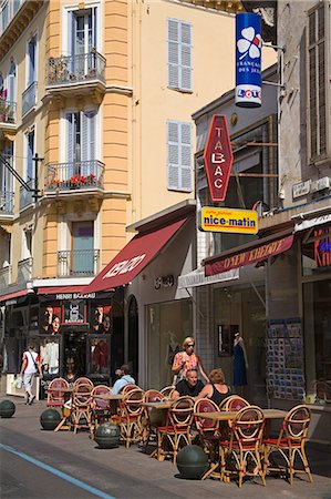 provence street scenes - Rue d' Antibes, Cannes, Alpes Maritimes, Provence, Cote d'Azur, French Riviera, France, Europe Stock Photo - Rights-Managed, Code: 841-03066514