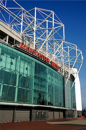 simsearch:841-02916154,k - Main entrance at Manchester United Football Club Stadium, Old Trafford, Manchester, England, United Kingdom, Europe Stock Photo - Rights-Managed, Code: 841-03066869