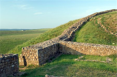 simsearch:841-02916154,k - Milecastle 39, Castle Nick, Hadrian's Wall, UNESCO World Heritage Site, Nothumberland, England, United Kingdom, Europe Stock Photo - Rights-Managed, Code: 841-03061022