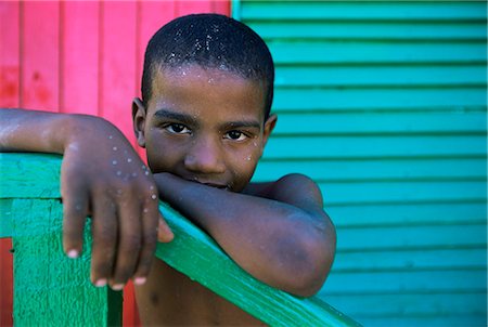 simsearch:841-03061953,k - Young boy stands by colourfully painted Victorian bathing hut in False Bay, Cape Town, South Africa, Africa Stock Photo - Rights-Managed, Code: 841-03062147