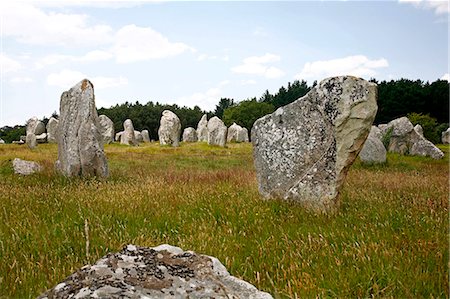 simsearch:841-02944527,k - Megalithic stones alignments de Kremario, Carnac, Morbihan, Brittany, France, Europe Stock Photo - Rights-Managed, Code: 841-03062167