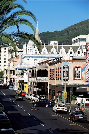 simsearch:841-03673601,k - Long Street in the centre of town, where many colonial houses remain, Cape Town, South Africa, Africa Stock Photo - Rights-Managed, Code: 841-03062258