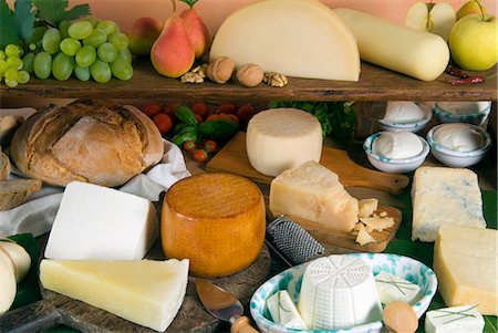 simsearch:841-03063374,k - Italian cheeses, Italy, Europe Foto de stock - Con derechos protegidos, Código: 841-03063322