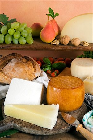 simsearch:841-03063374,k - Italian cheeses, Italy, Europe Foto de stock - Con derechos protegidos, Código: 841-03063323