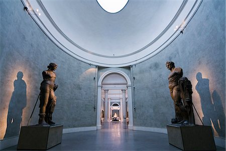 Roman statues, National Gallery, Parma, Emilia Romagna, Italy, Europe Stock Photo - Rights-Managed, Code: 841-03063572