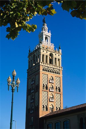 Country Club Plaza architecture, Kansas City, Missouri, United States of America, North America Stock Photo - Rights-Managed, Code: 841-03063798