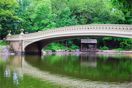 Bow Bridge, Central Park, Manhattan, New York City, New York, United States of America, North America Stock Photo - Rights-Managed, Code: 841-03454423