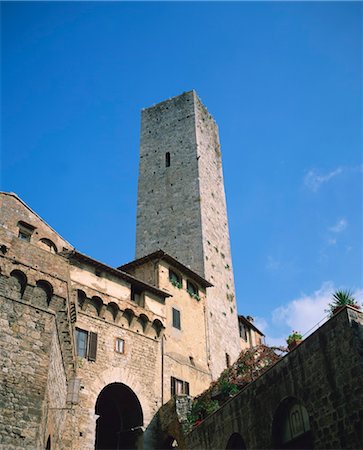 simsearch:841-03063374,k - The towers of San Gimignano, UNESCO World Heritage Site, Tuscany, Italy, Europe Foto de stock - Con derechos protegidos, Código: 841-03489679