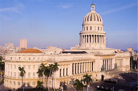 simsearch:841-03507904,k - An aerial view of the Capitolio from the Hotel Saratoga in central Havana, Cuba, West Indies, Central America Stock Photo - Rights-Managed, Code: 841-03483698