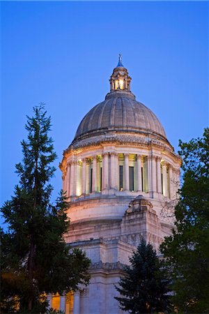 State Capitol, Olympia, Washington State, United States of America, North America Stock Photo - Rights-Managed, Code: 841-03507972