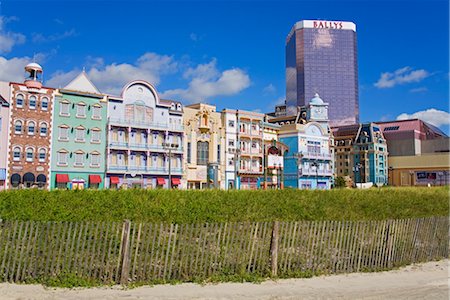 Bally's Casino et hôtel, la promenade d'Atlantic City, New Jersey, États-Unis d'Amérique, l'Amérique du Nord Photographie de stock - Rights-Managed, Code: 841-03502477