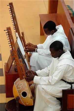 senegal - Mass in Keur Moussa Benedictine Monastery, Keur Moussa, Senegal, West Africa, Africa Stock Photo - Rights-Managed, Code: 841-03502624