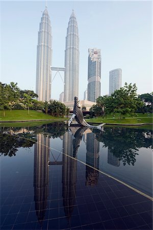 petronas towers - Petronas Towers, Kuala Lumpur, Malaysia, Southeast Asia, Asia Stock Photo - Rights-Managed, Code: 841-03517342