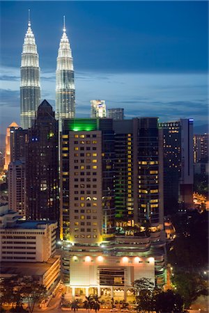 petronas towers - Petronas Towers, Kuala Lumpur, Malaysia, Southeast Asia, Asia Stock Photo - Rights-Managed, Code: 841-03517380