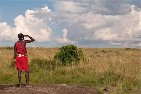 simsearch:841-03673550,k - Masai man, Masai Mara, Kenya, East Africa, Africa Stock Photo - Rights-Managed, Code: 841-03517625