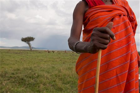 simsearch:841-03673550,k - Masai man, Masai Mara, Kenya, East Africa, Africa Stock Photo - Rights-Managed, Code: 841-03517629