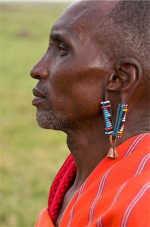 Masai man, Masai Mara, Kenya, East Africa, Africa Stock Photo - Rights-Managed, Code: 841-03517631