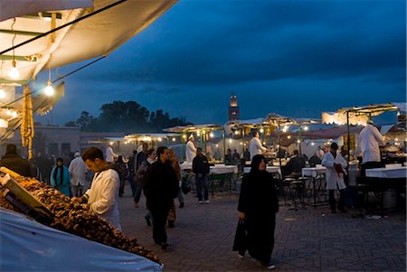 djemaa el fna food - Cook selling food from his stall in the Djemaa el Fna, Place Jemaa el Fna (Djemaa el Fna), Marrakech (Marrakesh), Morocco, North Africa, Africa Stock Photo - Rights-Managed, Code: 841-03517871