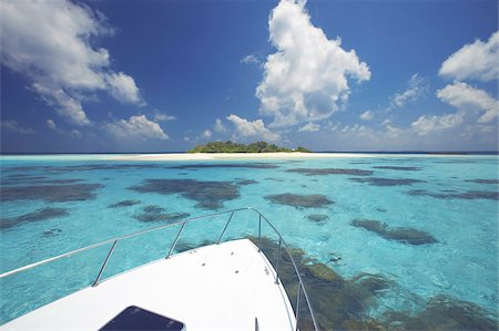 deserted - Desert Island, Baa atoll, The Maldives, Indian Ocean, Asia Stock Photo - Rights-Managed, Code: 841-03674996