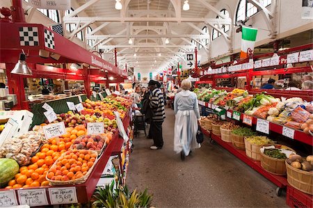 Old city market St. John, New Brunswick, Canada, North America Stock Photo - Rights-Managed, Code: 841-03675030