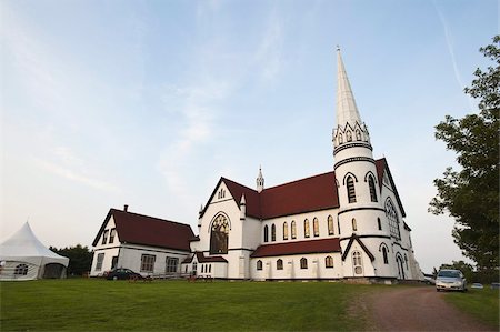 prince edward island - St. Mary's Catholic church, Indian River, Prince Edward Island, Canada, North America Stock Photo - Rights-Managed, Code: 841-03675157