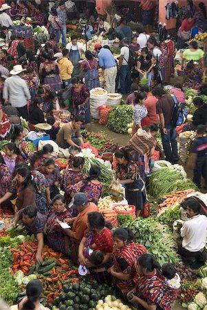 simsearch:614-06169178,k - Indoor vegetable market, Chichicastenango, Guatemala, Central America Stock Photo - Rights-Managed, Code: 841-03675297