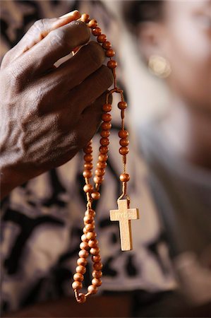 Christian couple praying, Togoville, Togo, West Africa, Africa Stock Photo - Rights-Managed, Code: 841-03675666