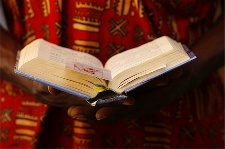 Bible reading, Lome, Togo, West Africa, Africa Stock Photo - Rights-Managed, Code: 841-03675662
