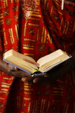 Bible reading, Lome, Togo, West Africa, Africa Stock Photo - Rights-Managed, Code: 841-03675663