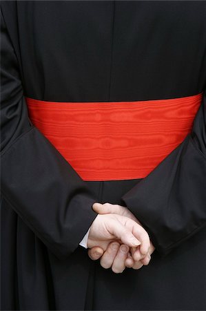 sash - Catholic bishop, Paris, France, Europe Stock Photo - Rights-Managed, Code: 841-03675823