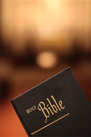 Holy Bible, St. Thomas Church, New York, United States of America, North America Stock Photo - Rights-Managed, Code: 841-03675958