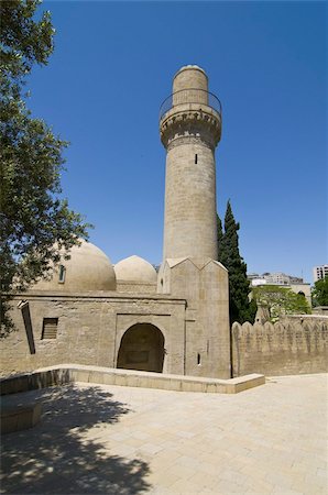 simsearch:841-03676615,k - Dervish Mausoleum at the Shirvanshah Palace, UNESCO World Heritage Site, Baku, Azerbaijan, Central Asia, Asia Stock Photo - Rights-Managed, Code: 841-03676641