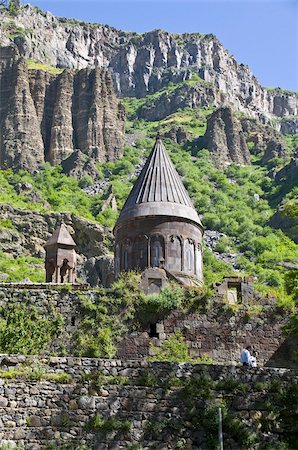 simsearch:841-03676615,k - Geghard Monastery, UNESCO World Heritage Site, Armenia, Caucasus, Central Asia, Asia Stock Photo - Rights-Managed, Code: 841-03676655