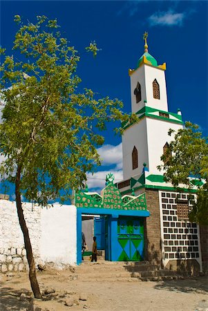 simsearch:841-05794752,k - Colourful mosque in a little village in the Republic of Djibouti, Africa Stock Photo - Rights-Managed, Code: 841-03676815