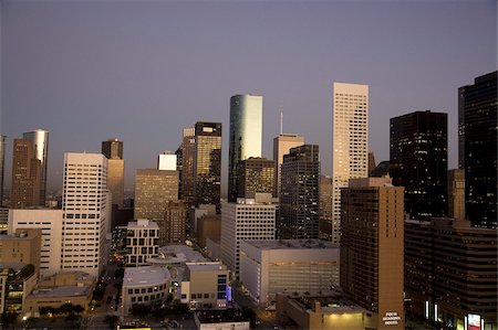 Downtown Houston, Texas, United States of America, North America Stock Photo - Rights-Managed, Code: 841-03677042