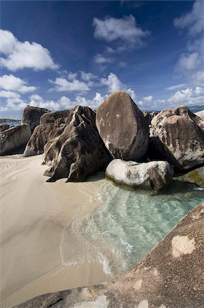 simsearch:841-05796490,k - Large eroded granite outcrops at The Baths in Virgin Gorda, British Virgin Islands, West Indies, Central America Stock Photo - Rights-Managed, Code: 841-03677144