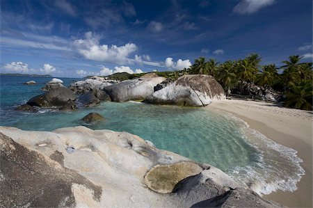 simsearch:841-05796490,k - Large eroded granite outcrops at The Baths in Virgin Gorda, British Virgin Islands, West Indies, Central America Stock Photo - Rights-Managed, Code: 841-03677143