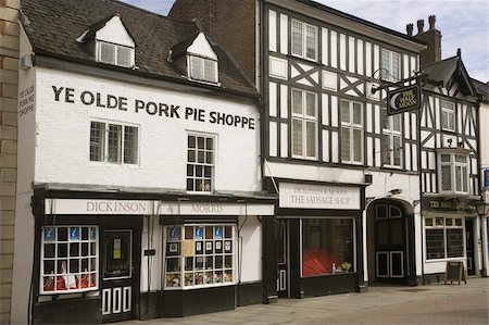 simsearch:841-07202520,k - Ye Olde Pork Pie Shoppe, Melton Mowbray, Leicestershire, England, United Kingdom, Europe Stock Photo - Rights-Managed, Code: 841-03672387