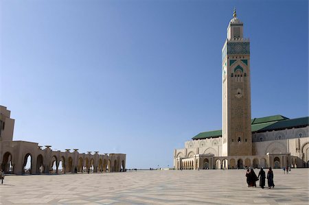 Hassan II Mosque, Casablanca, Morocco, North Africa, Africa Stock Photo - Rights-Managed, Code: 841-03672578