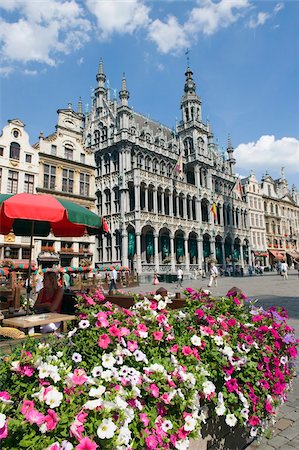 Guildhalls in the Grand Place, UNESCO World Heritage Site, Brussels, Belgium, Europe Stock Photo - Rights-Managed, Code: 841-03673070