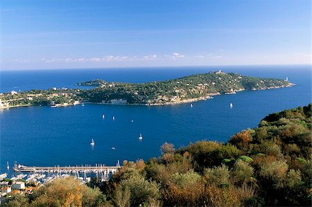 french riviera - Cap Ferrat, Cote d'Azur, Alpes-Maritimes, Provence, French Riviera, France, Mediterranean, Europe Stock Photo - Rights-Managed, Code: 841-03673505