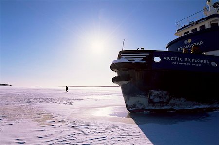 simsearch:841-03066251,k - Icebreaker Arctic Explorer, Gulf of Bothnia, Lapland, Sweden, Scandinavia, Europe Stock Photo - Rights-Managed, Code: 841-03673786