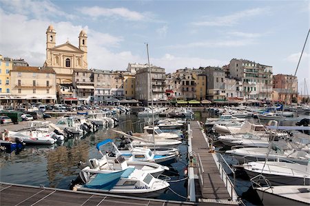 simsearch:841-06445552,k - The yacht port of Bastia, Corsica, France, Mediterranean, Europe Stock Photo - Rights-Managed, Code: 841-03868712