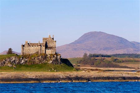 Duart Castle, Isle of Mull, Inner Hebrides, Scotland, United Kingdom, Europe Stock Photo - Rights-Managed, Code: 841-03869336