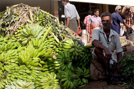 Vegetable market, Chalai, Trivandrum, Kerala, India, Asia Stock Photo - Rights-Managed, Code: 841-03870206